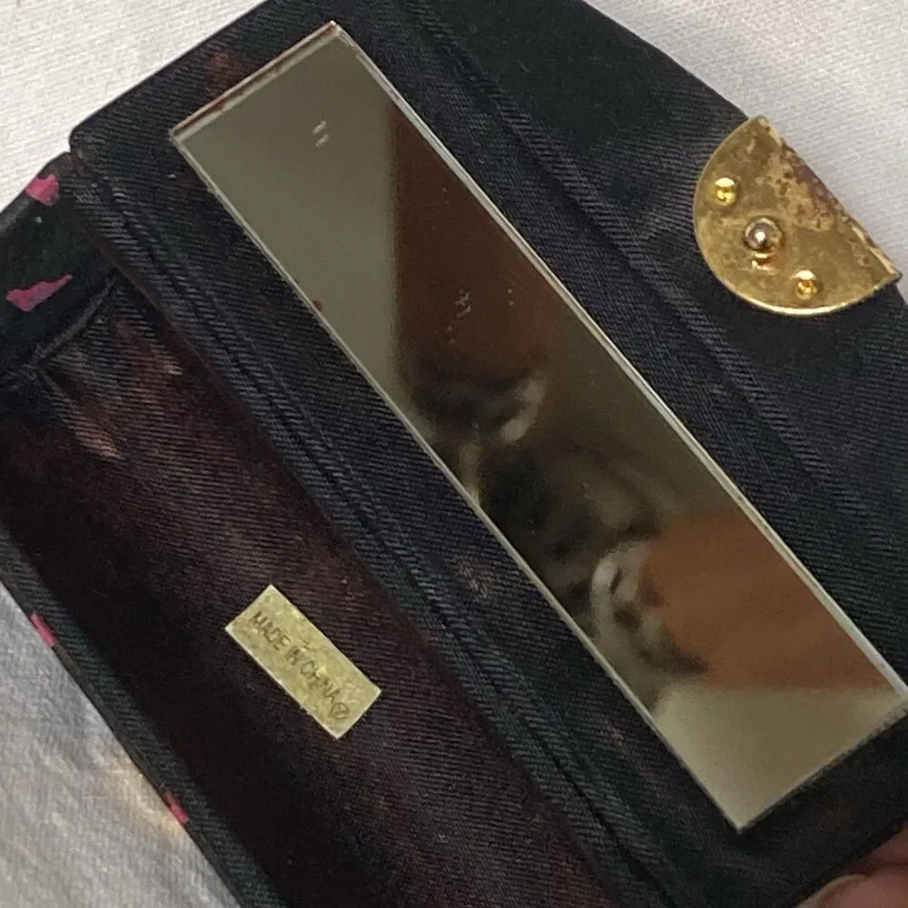 Vintage MARY KAY Lipstick Carry Case Holder w/ Mirror Snap Closure Handbag Purse - Picture 5 of 6